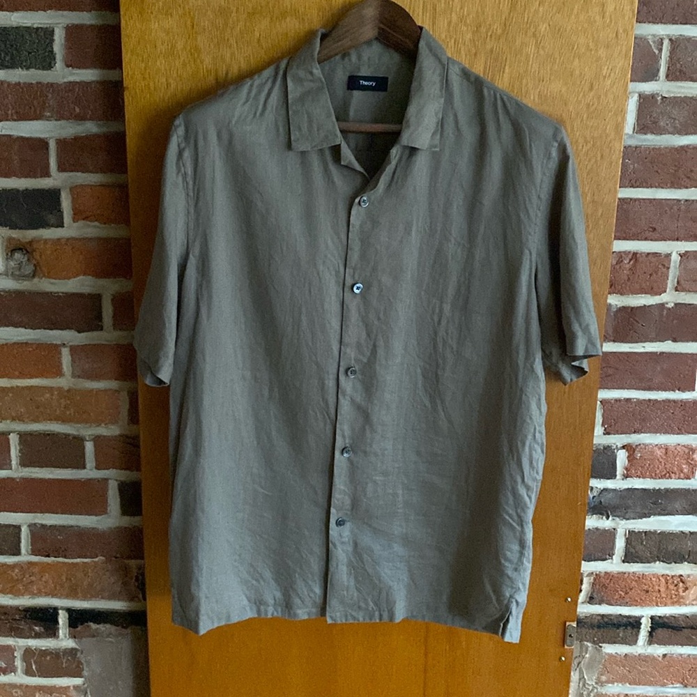 *UNWORN* Theory linen shirt